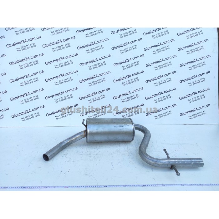 Резонатор Фольксваген Гольф 5/6 (Volkswagen Golf V/VI) 1.4TSi/1.6FSi/ Ауди А3 (Audi A3) 1.4TSi/1.6FSi 2003 - (30.618) Polmostrow алюминизированный