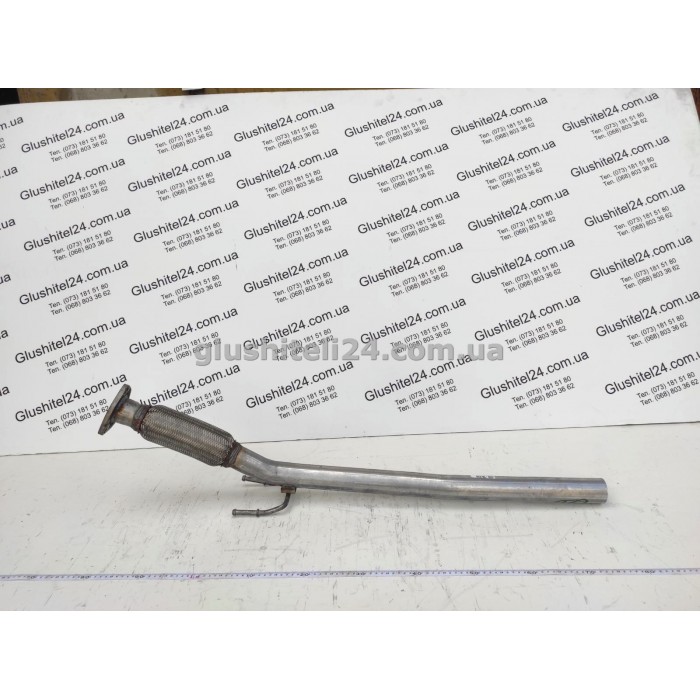 Труба приймальна Фольксваген Кадді 3/Гольф 5 (Volkswagen Caddy 3/Golf 5) 2.0 SDi 2004-2010 (30.620) Polmostrow алюмінізована