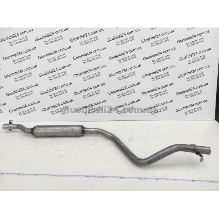 Резонатор Фольксваген Гольф I (Volkswagen Golf I) 1.6 GTI 77-84 / Фольксваген Джетта (Volkswagen Jetta) 81-84 / Фольксваген Сирокко (Volkswagen Scirocco) 77-83 (30.65) Polmostrow алюминизированный