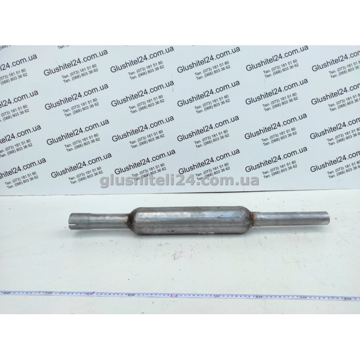 Резонатор Фольксваген Гольф 2/Джетта (Volkswagen Golf II/Jetta) 1.8 GTi 1984-1991 (30.73) Polmostrow алюмінізований