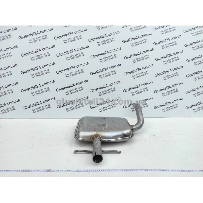 Резонатор Фольксваген Гольф III (Volkswagen Golf III)/ Фольксваген Венто (Volkswagen Vento) 1.6i/1.8i/2.0/1.9D/1.9TD 1991-2001 (30.86) Polmostrow алюмінізований