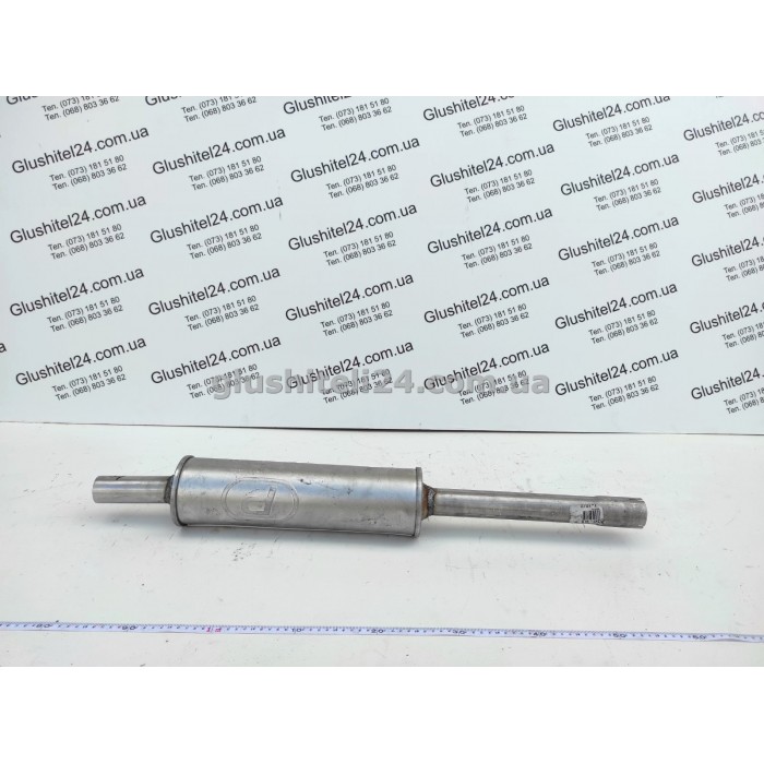 Резонатор Фольксваген Гольф 3/Венто (Volkswagen Golf III/Vento) 1.8i 1995-1999 (30.91) Polmostrow алюмінізований