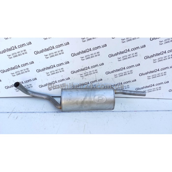 Глушник Вольво 440 (Volvo 440) (31.04) 1.7/1.7i kat 88-92 Polmostrow алюмінізований