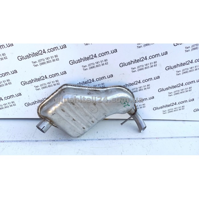 Глушник Вольво С80 (Volvo S80) (31.259) 2.4 98-06 Polmostrow алюмінізований