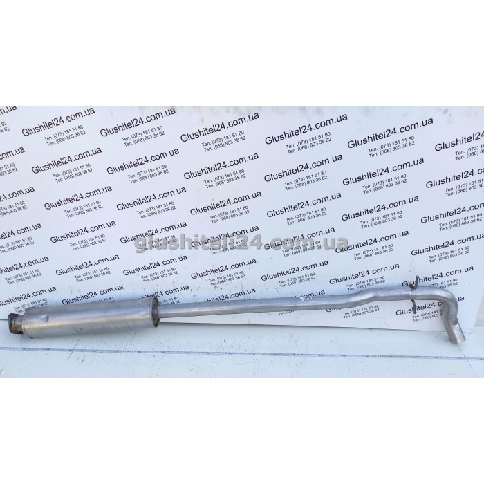 Резонатор Вольво В70 (Volvo V70) (31.265) 1.7 2.3 Turbo 01-04 Polmostrow алюминизированный