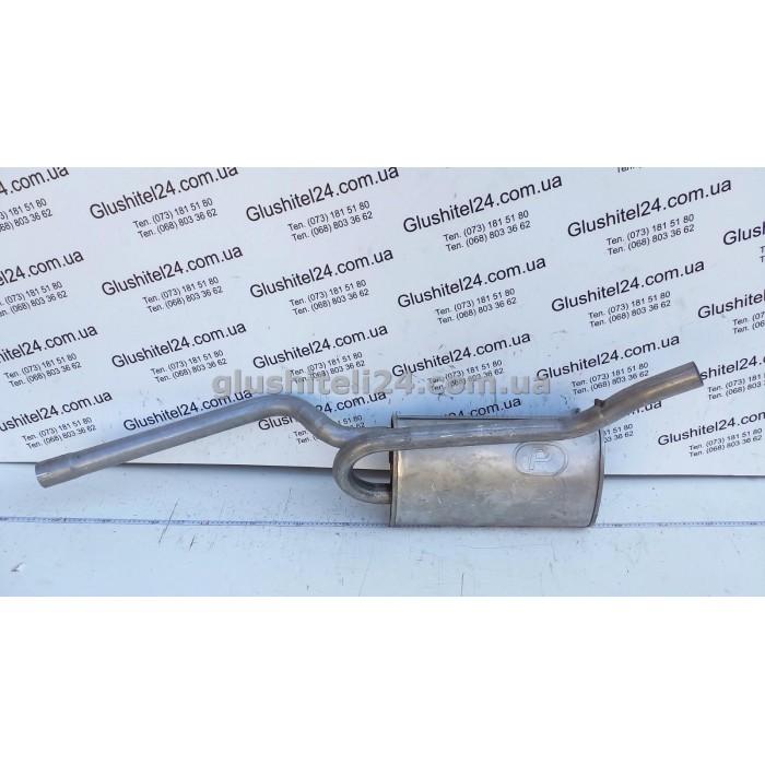 Глушник Вольво 360 (Volvo 360) (31.46) 2.0/2.0i 84-89 Polmostrow алюмінізований