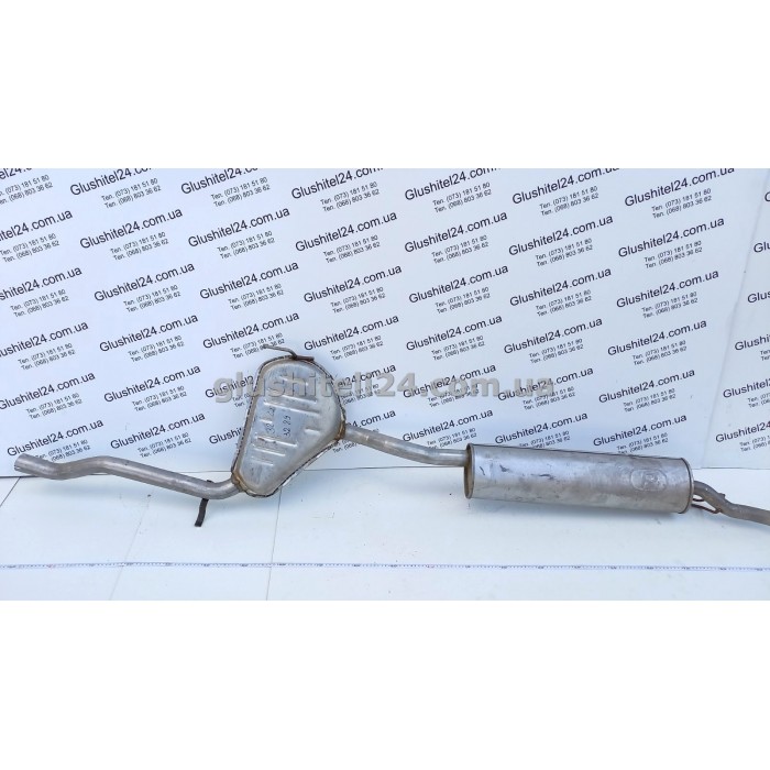 Система глушителя Лянча Дедра (Lancia Dedra) 1.6/1.8/2.0 89-94 (32.89) Polmostrow алюминизированный