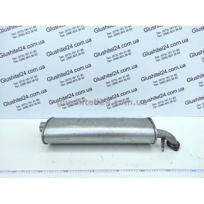 Глушник ГАЗ 2401, 2410, 3110 (40.01) Польща Polmostrow алюмінізований