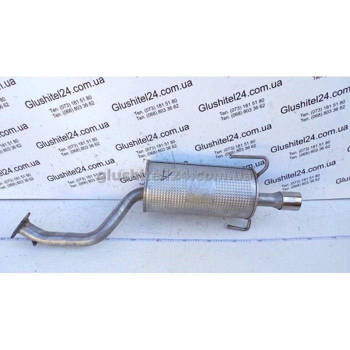 Глушитель Субару Легаси (Subaru Legacy) 2.0/2.5 бензин полный привод 1998-2003 (46.25) Polmostrow алюминизированный