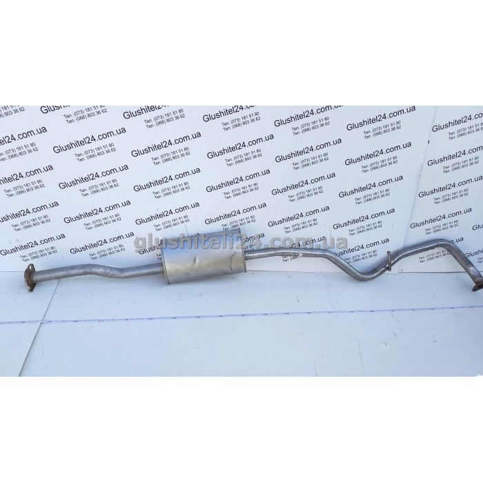 Резонатор Субару Легаси 2.0 (Subaru Legacy) 2.0 бензин седан/универсал 2003 - (46.28) Polmostrow алюминизированный