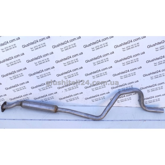 Резонатор Ленд Ровер Фрілендер 1 (Land Rover Freelander 1) 1.8i -16V 00-06 (53.04) Polmostrow алюмінізований