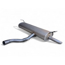 Глушник Ніссан Кашкай (Nissan Qashqai J10) 2.0i 16V бензин 2006 -,(145-203),Bosal алюмінізований,15.57