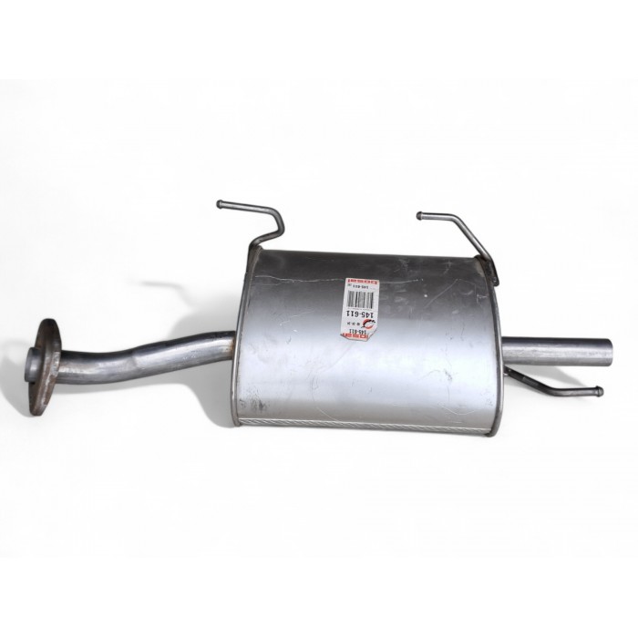 Глушник Ніссан Альмера (Nissan Almera) 1.5/1.8i -16V седан 2000-2006,(145-611),Bosal алюмінізований,15.13