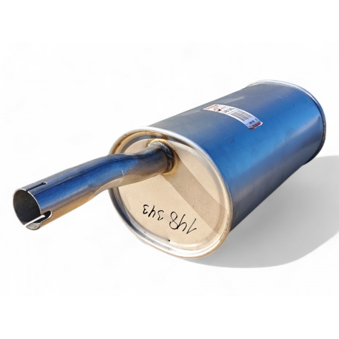 Глушитель Фиат Добло (Fiat Doblo) 1.6-16V/1.9D дизель 2000-2005 (148-343) Bosal 07.414 алюминизированный