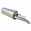 Глушник Форд Фьюжн (Ford Fusion) 1.2/1.4 16V 2002- ,(154-201),Bosal алюмінізований,08.668