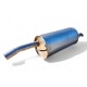 Глушник Форд Фьюжн (Ford Fusion) 1.2/1.4 16V 2002- ,(154-201),Bosal алюмінізований,08.668