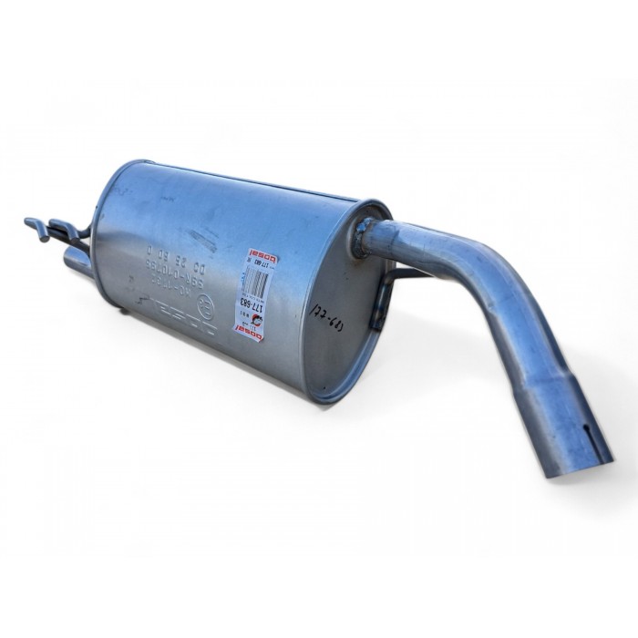 Глушитель Митсубиши Кольт (Mitsubishi Colt) 1.1/1.3 16V 2004-2012,(177-683),Bosal алюминизированный,14.12