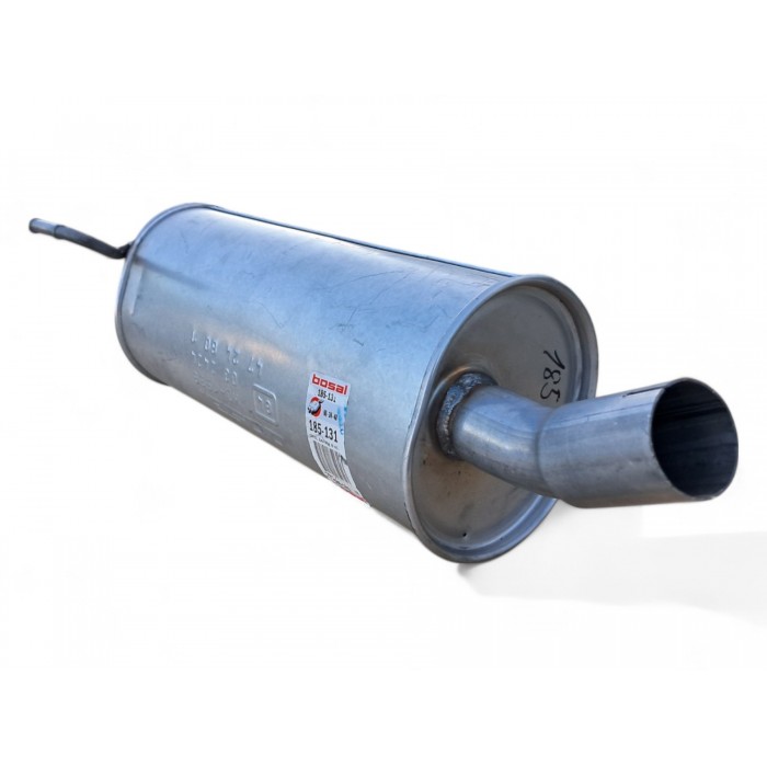 Глушитель задний (конечный) Opel Zafira B 1.9 CDTi Турбо дизель 2005 - ,(185-131),Bosal алюминизированный,17.638
