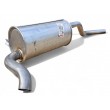 Глушник Рено Кліо 3/Модус (Renault Clio3/Modus) 1.2/1.4/1.6 2005-2013,(200-045),Bosal алюмінізований,21.31