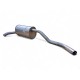 Глушник Рено Кліо 3/Модус (Renault Clio3/Modus) 1.2/1.4/1.6 2005-2013,(200-045),Bosal алюмінізований,21.31