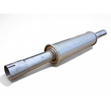 Резонатор Фольксваген Пассат (Volkswagen Passat)/Фольксваген Коррадо (Volkswagen Corrado)/Фольксваген Гольф 2 (Volkswagen Golf 2)/Сеат Толедо (Seat Toledo) 1.8 16V 91-,(233-553B),Bosal алюмінізований,30.33