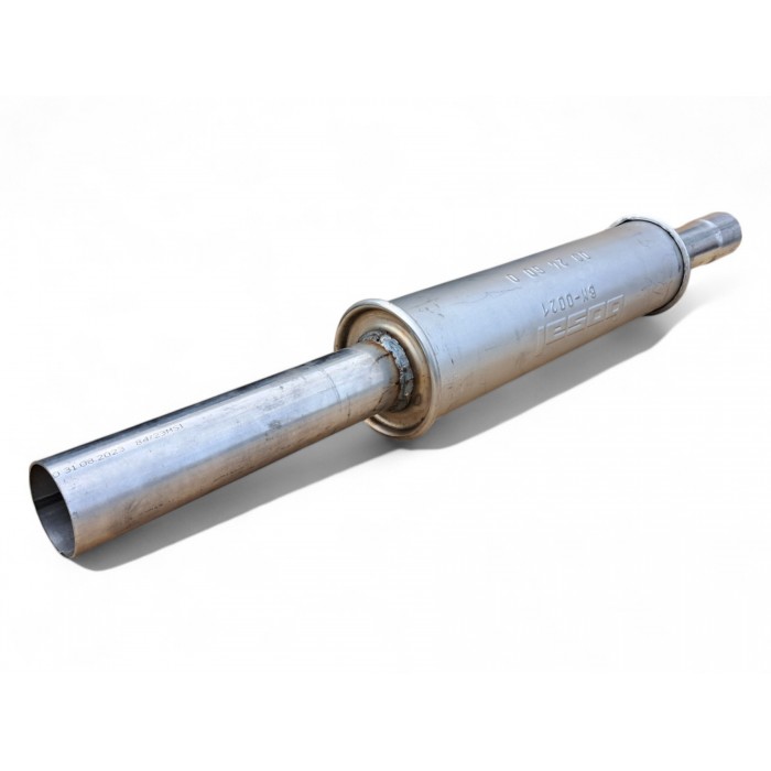 Резонатор Фольксваген Пассат (Volkswagen Passat)/Фольксваген Коррадо (Volkswagen Corrado)/Фольксваген Гольф 2 (Volkswagen Golf 2)/Сеат Толедо (Seat Toledo) 1.8 16V 91-,(233-553B),Bosal алюмінізований,30.33