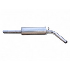 Резонатор Шкода Фабія (Skoda Fabia Mk1)/Фольксваген Поло (Volkswagen Polo)/Сеат Ібіца (Seat Ibiza) 1.2 хетчбек/седан/універсал 2001-2007,(233-633),Bosal алюмінізований,24.47