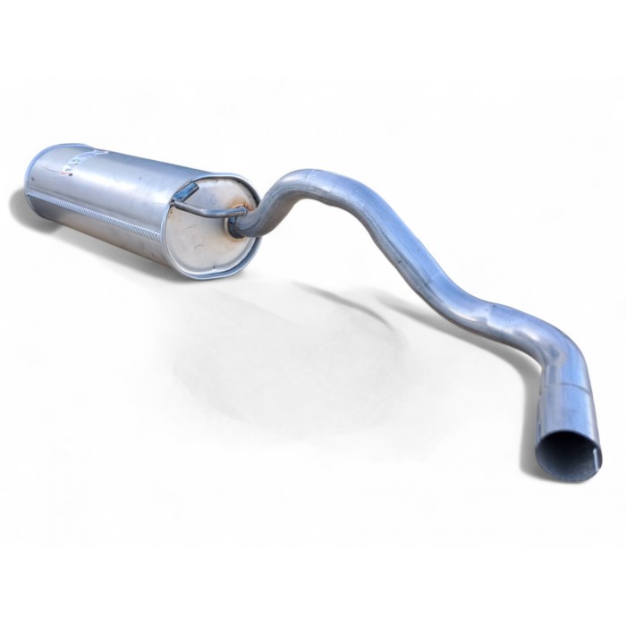 Глушник Фольксваген Гольф 4 (Volkswagen Golf IV) хэтчбек/Сеат Леон (Seat Leon) 1.4i 16V 1997-2004 ,(279-399),Bosal алюмінізований,30.244