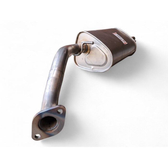 Глушник задній ДЕУ Ланос - Сенс (Daewoo Lanos - Sens) 1.3/1.4/1.5/1.6 седан,(279-663),Bosal алюмінізований,05.09