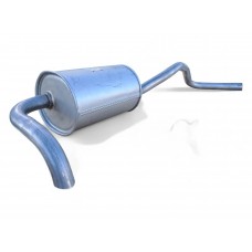 Глушник Рено Сценік 2/Меган 2 (Renault Scenic 2/Megane 2) 1.4-16V/1.5 DCI/1.6-16V 2002 - ,(280-813),Bosal алюмінізований,21.296