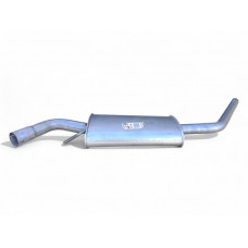 Резонатор Фольксваген Транспортер 4 (Volkswagen Transporter IV) 1.9TD-2.4D довга база 1996-2003 ,(281-465),Bosal алюмінізований,30.236