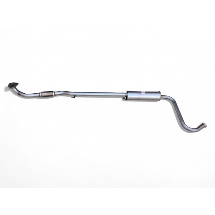 Резонатор ДЕУ Ланос (Daewoo Lanos) дв.1.5 Geely - с гофрою Euro 3 (292-071),Bosal алюмінізований