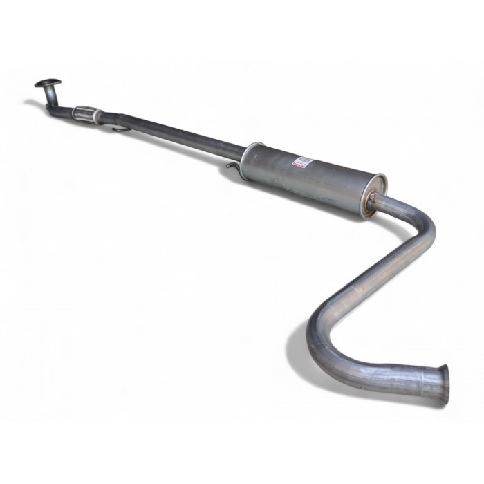 Резонатор ДЕУ Ланос (Daewoo Lanos) дв.1.5 Geely - с гофрою Euro 3 (292-071),Bosal алюмінізований