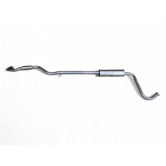 Резонатор ДЭУ Ланос (Daewoo Lanos) 1.5 Opel с гофрой Euro 3 Bosal (293-047),Bosal алюминизированный