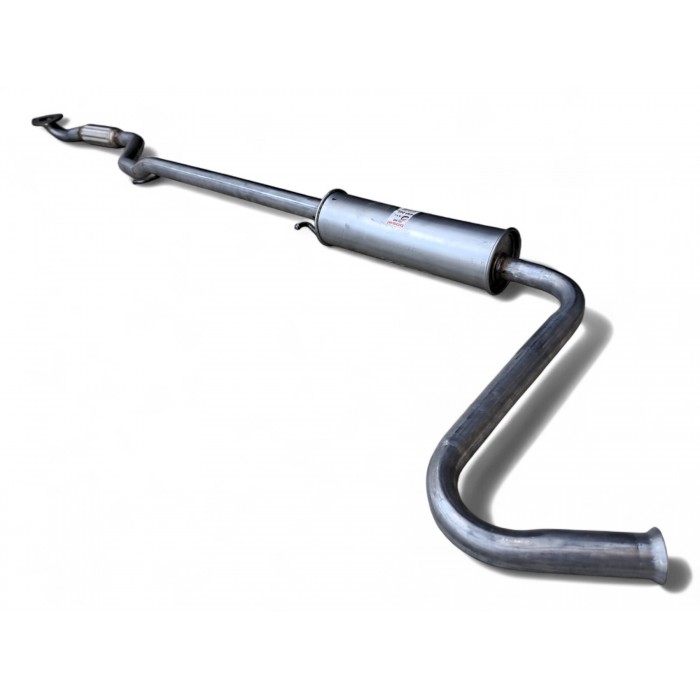 Резонатор ДЕУ Ланос (Daewoo Lanos) 1.5 Opel с гофрой Euro 2 (293-049) Bosal алюмінізований