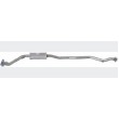 Резонатор Хонда Джаз (Honda Jazz) 1.2/1.4 8V 2001-2008 ,(283-451),Bosal алюмінізований,09.122