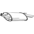 Глушник Форд Фієста МК4 (Ford Fiesta MK4)/Мазда 121 (Mazda 121) 1.25/1.3i kat. 1995-2002 ,(154-377),Bosal алюмінізований,08.161