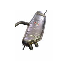 Глушник Фольксваген Туран (Volkswagen Touran) 1.9 TDi 2005-2010 ,(233-135),Bosal алюмінізований,30.148