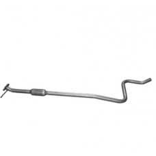 Труба глушника Форд Фієста (FORD FIESTA) 1.25/1.4 16V (08.560) Polmostrow алюмінізована