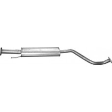 Резонатор Ніссан Ноут (NISSAN NOTE) 1.6i 16V 2009-2013 (15.23) Polmostrow алюмінізований