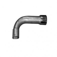 Труба вихлопна права Вольво S60/V60/ХС60 (Volvo S60/V60/ХС60) 2.0D/2.4D 2009-2017 (31.001) Polmostrow алюмінізована