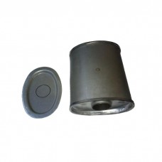 Резонатор універсальний плоский D.315/50 (Довжина 450мм/ширина 200мм/висота 100мм/діаметр входу 50мм)