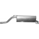 Глушитель Фиат Гранде Пунто (Fiat Grande Punto) 1.3 MJTD 2005-2010 (07.440) Polmostrow алюминизированный