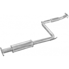 Резонатор Митсубиси Сигма (Mitsubishi Sigma) 3.0i sedan 1991-1997 (14.97) Polmostrow алюминизированный