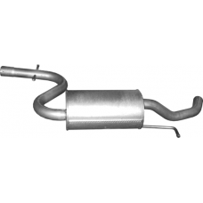 Резонатор Фольксваген Туран (Volkswagen Touran) 1.6 FSi 2003-2008 (30.156) Polmostrow алюминизированный