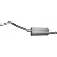 Глушитель Фольксваген Транспортер 4 (Volkswagen Transporter IV) 2.0/2.5/2.8 бензин 1996-2003 (30.438) Polmostrow алюминизированный