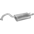Глушник Крайслер Себринг (Chrysler Sebring) 2.0 95-99 (45.19) Polmostrow алюмінізований