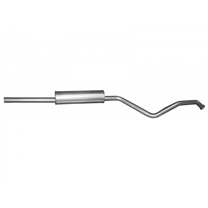 Резонатор Рено Лагуна 3 (Renault Laguna III) 08 2.0 16V (21.41) Polmostrow алюмінізований