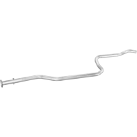 Трубка середня Форд Фієста (Ford Fiesta) 98-1.3i (08.550) Polmostrow алюмінізована