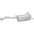 Глушник Мазда 121 (Mazda 121) 1.3 -8V; 1.3 -16V 11/90 -95 (12.32) Polmostrow алюмінізований